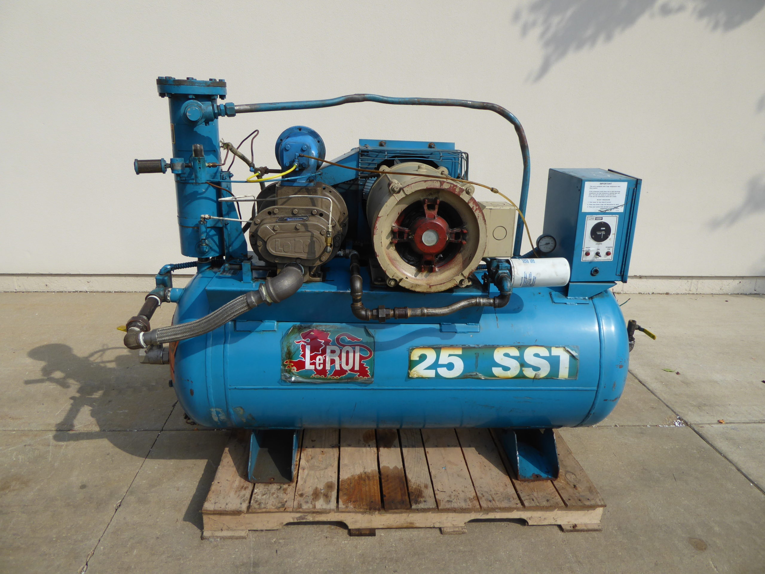 Used - Leroi 25 HP Air Compressor AC2036-Air Compressors