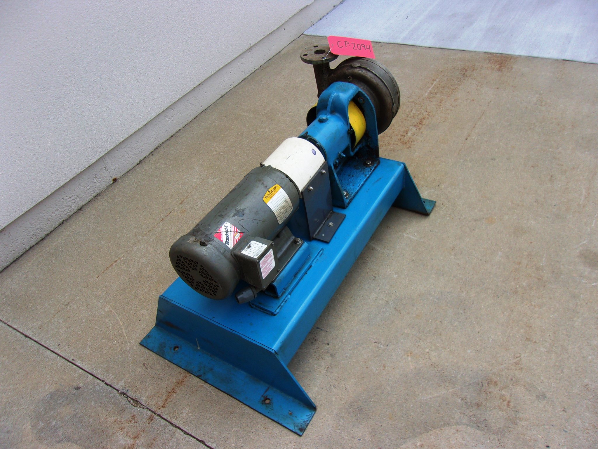 Used Centrifugal Pump - Worthington 3 HP 2" Inlet 1.5" Outlet Centrifugal Pump-Pumps - Centrifugal