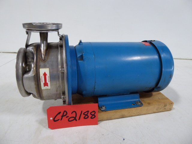 Used Centrifugal Pump - Goulds 5 HP 2" Inlet 1" Outlet Centrifugal Pump-Pumps - Centrifugal