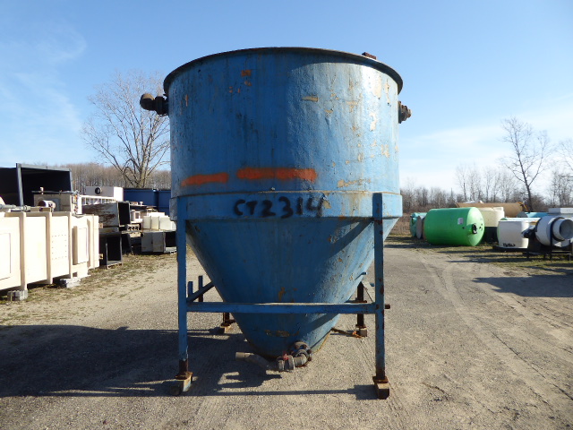 Used Cylindrical Tank - 2400 Gallon Fiberglass Round Tank CT2314-Tanks-Cylindrical