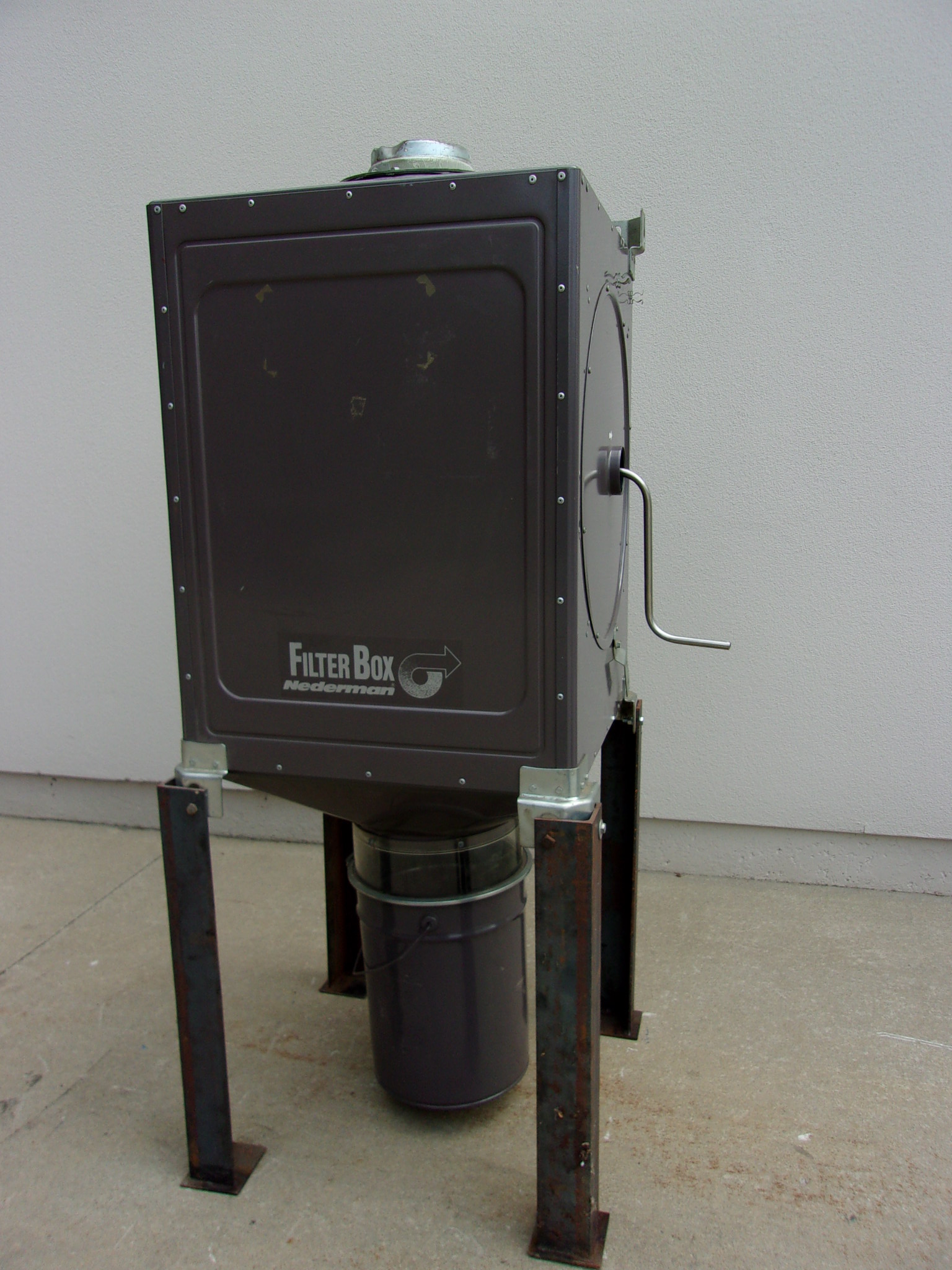Used Dust Collector - Nederman 600 CFM Model 600163 Filter Box/Dust Collector-Dust Collectors
