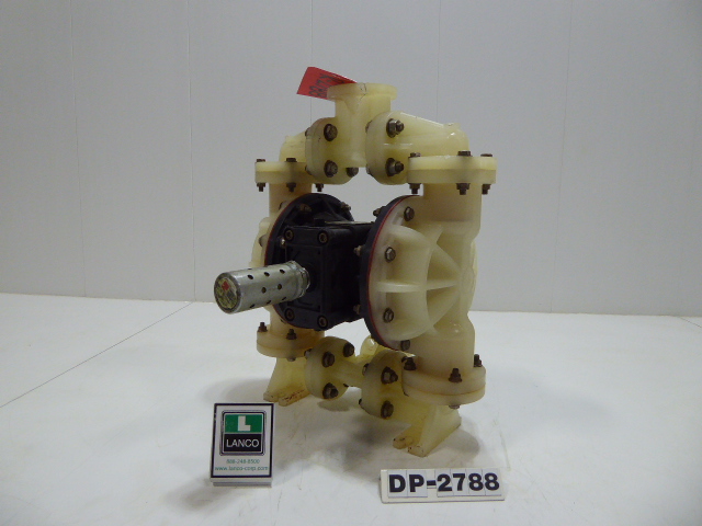 Used Diaphgram Pump - Sandpiper Poly 1" Inlet 1" Outet Diaphragm Pump DP2788-Pumps - Diaphragm
