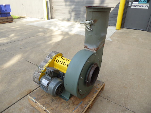 Used Exhaust Blower - New York Blower 500 CFM 1 HP Steel Oven Exhaust Fan EB2257-Blowers - Exhaust