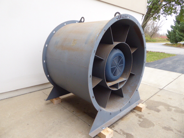 Used Exhaust Blower - IAP 15000 CFM 50 HP Vane Axial Fan EB2260-Blowers - Exhaust