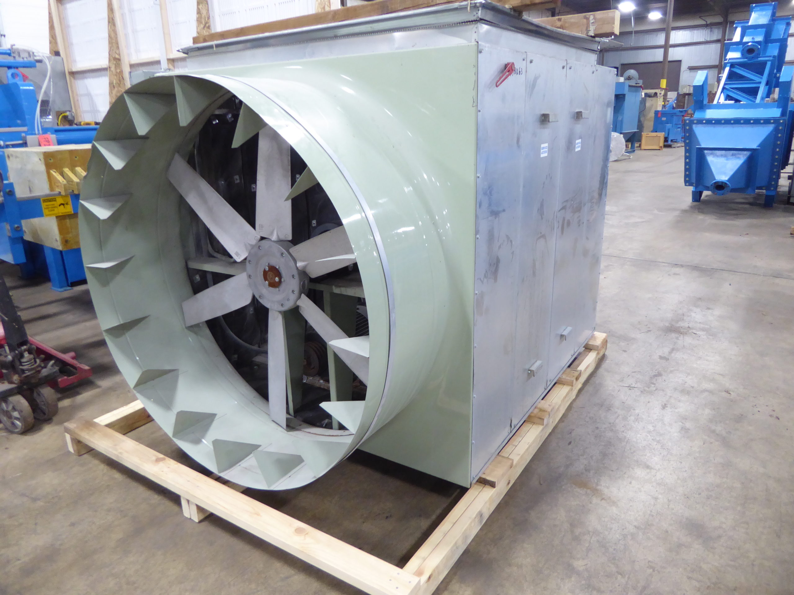 Used Exhaust Blower - Energy Jet 25000 CFM 7.5 HP Makeup Air Fan EB2277-Blowers - Exhaust