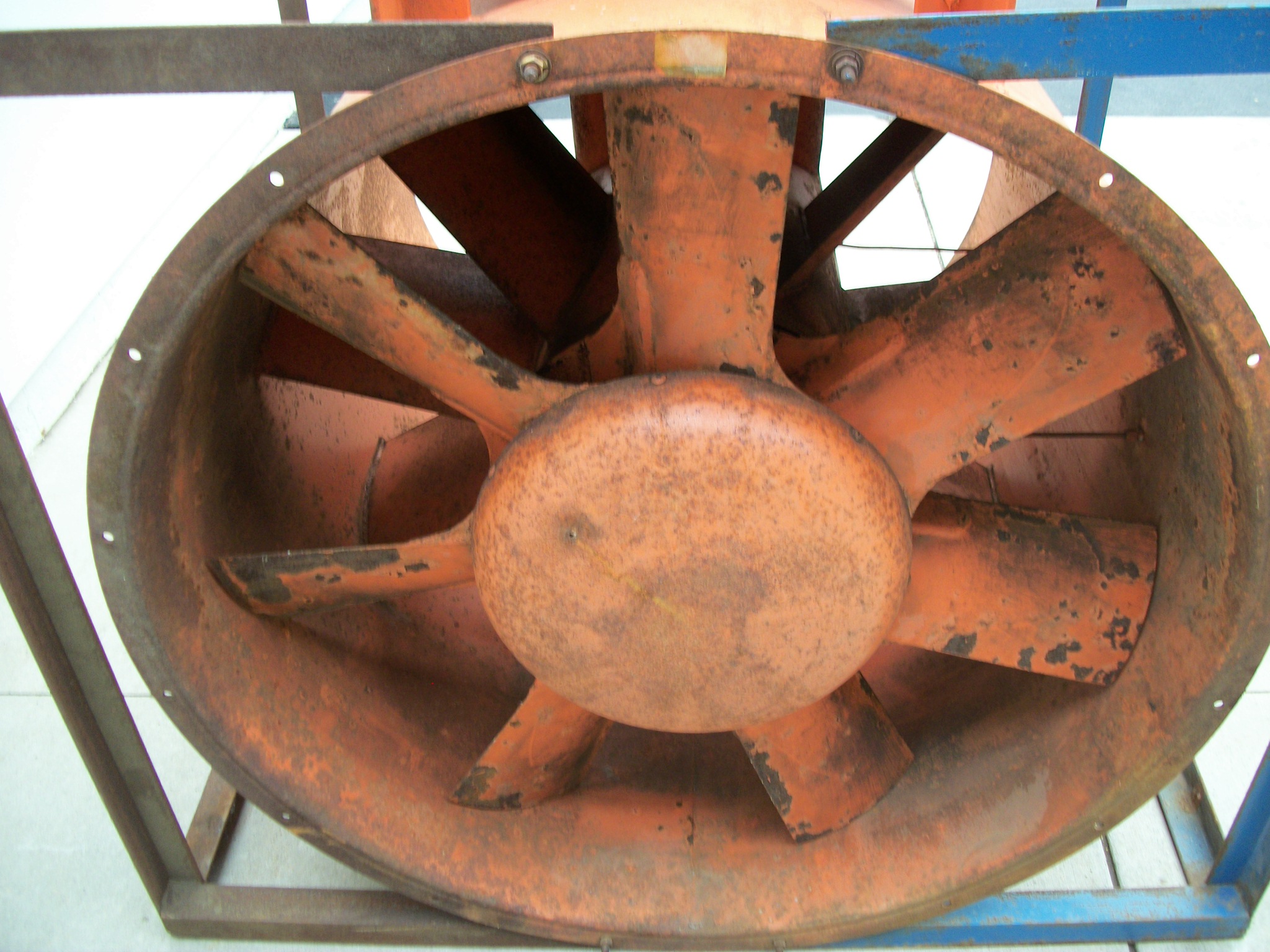 Used Exhaust Blower - Howden Buffalo 40 HP Tube Axial Blower EB2281-Blowers - Exhaust