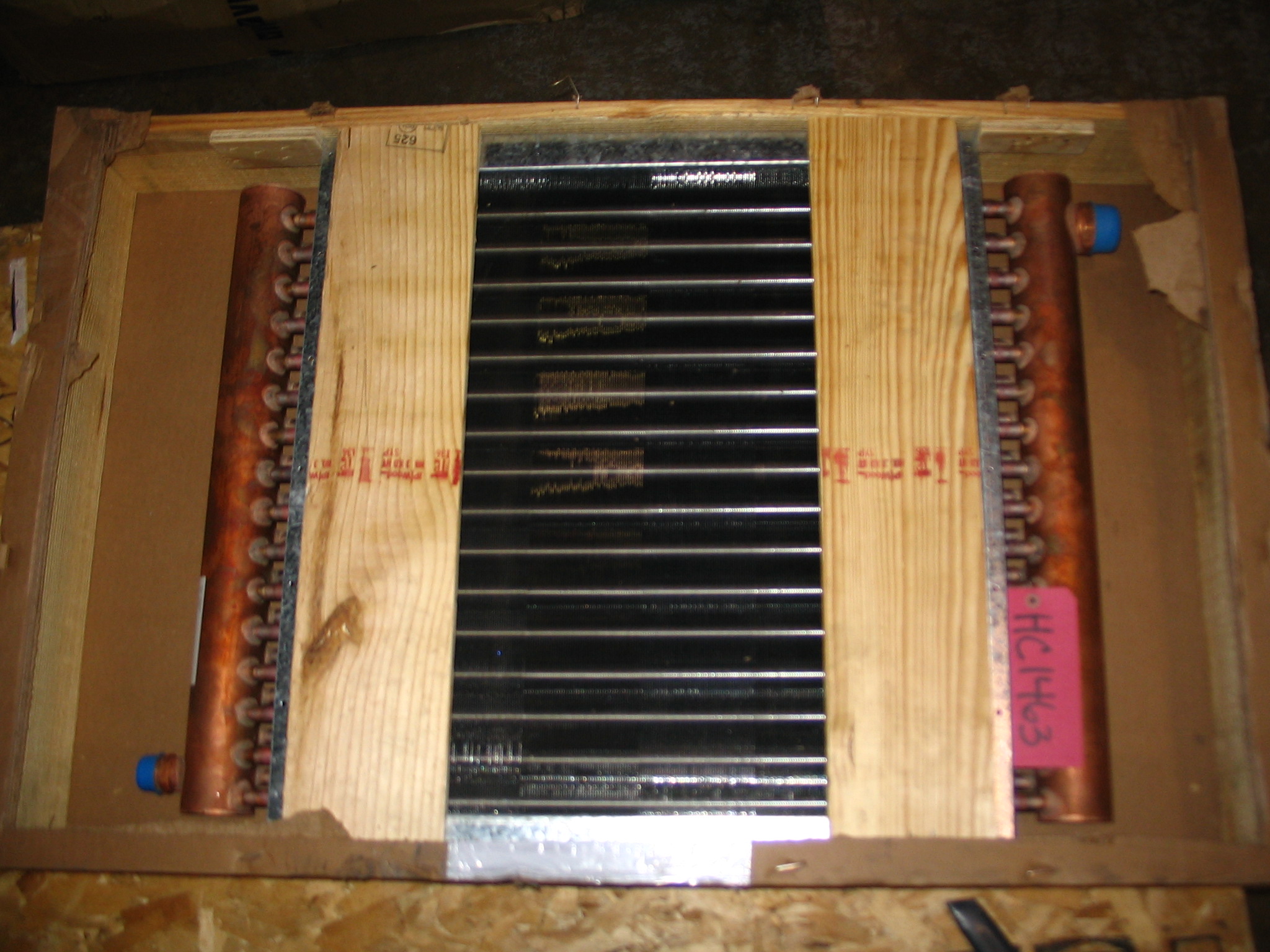 Used Heating Cooling Coil - Copper Radiator Coil-Heating Cooling Coils