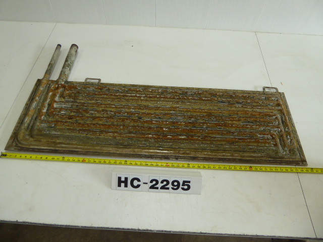 Used Heating Cooling Coil - Stainless Steel 12"Lx60"Wx20" Plate Heating Coil HC2295-Heating Cooling Coils