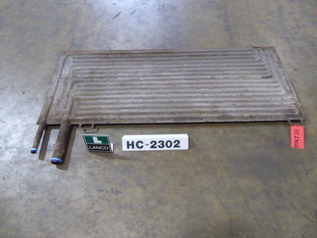 Used Heating Cooling Coil - Steel 10.5"Lx70"Wx29"H Plate Heating Coil HC2302-Heating Cooling Coils
