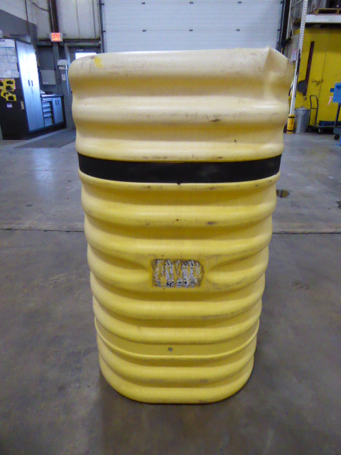 Used - Eagle Poly Column Protector Pair MH2127C-Material Handling