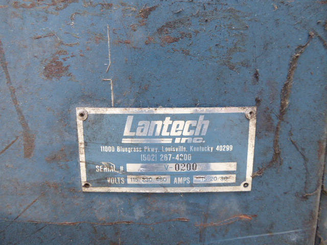 Used - Lantech Semi -Automatic High Profile Strech Wrapper-Material Handling