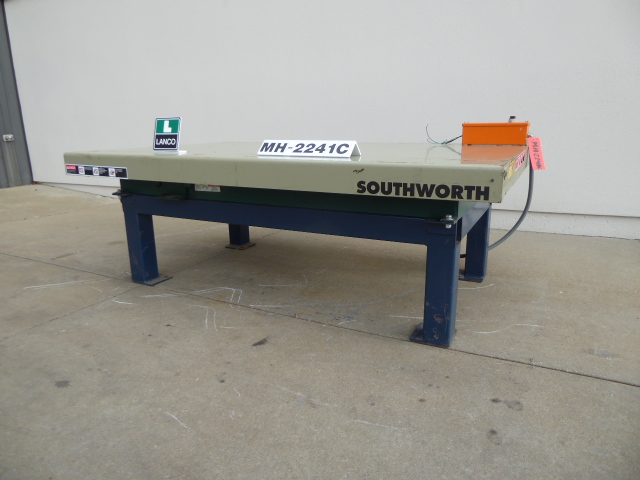 Used - Southworth Hydraulic Lift Table MH2241C-Material Handling