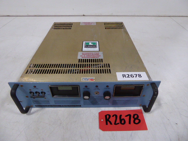 Used Rectifier - Baker Technology 800 Amp 4 Volt Switch Mode R2678-Rectifiers