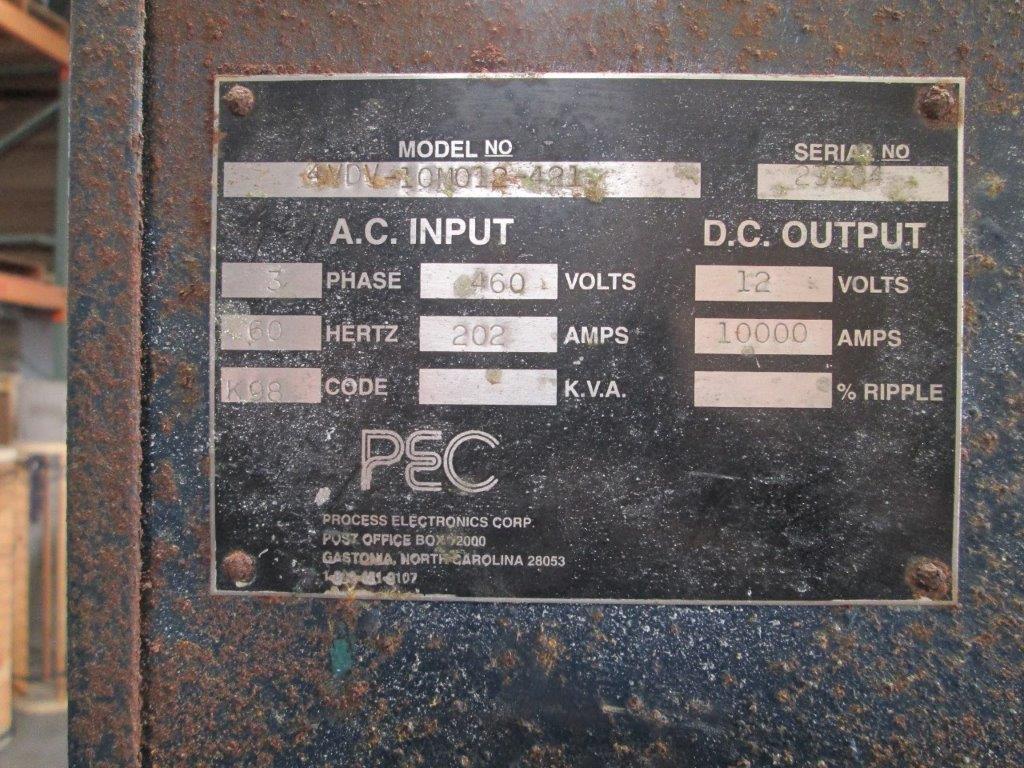 Used Rectifier - PEC 10000 Amp 12 Volt Rectifier R2803C-Rectifiers