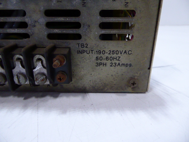 Used Rectifier - Baker Tech 800 Amp 4 Volt Switch Mode Rectifier R2815-Rectifiers