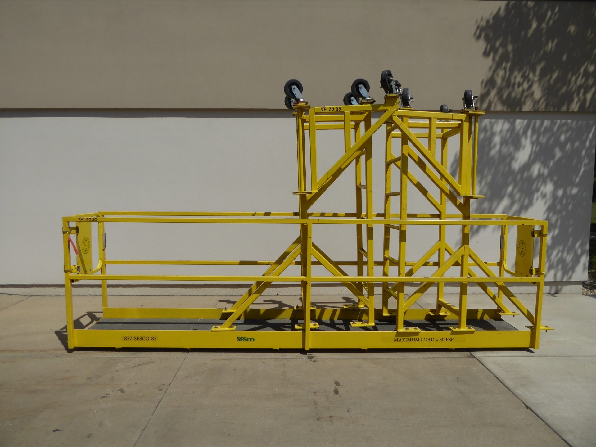 Used Safety Equipment - Sesco Elevated Work Platform-Safety Equipment