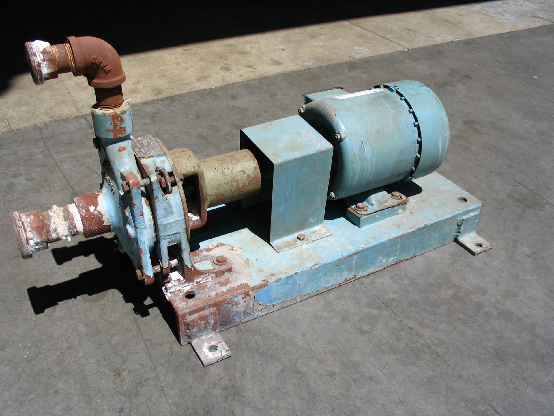 Used Centrifugal Pump - Worthington 1 HP Pump 1.5" Inlet 1.25" Outlet-Pumps - Centrifugal