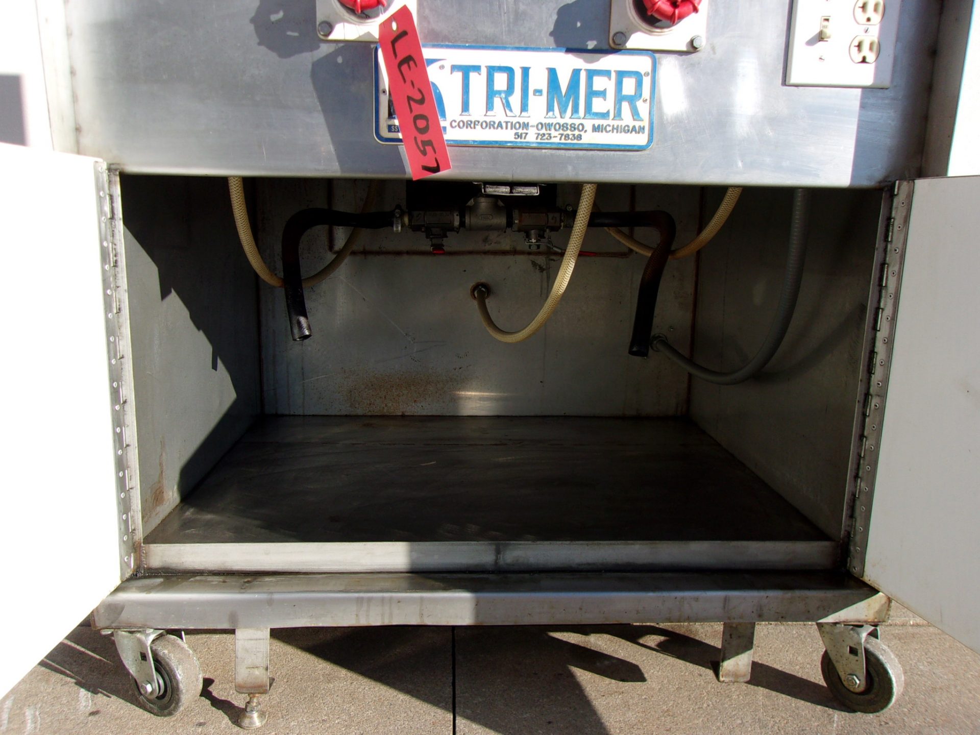 Used Lab Equipment - Tri-Mer SS Console Lab Wash Cabinet-Lab Equipment