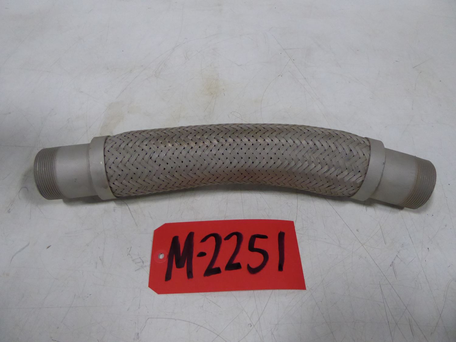 Used - 2" MPT Stainless Steel Flex Hose Coupling-Misc. Equipment