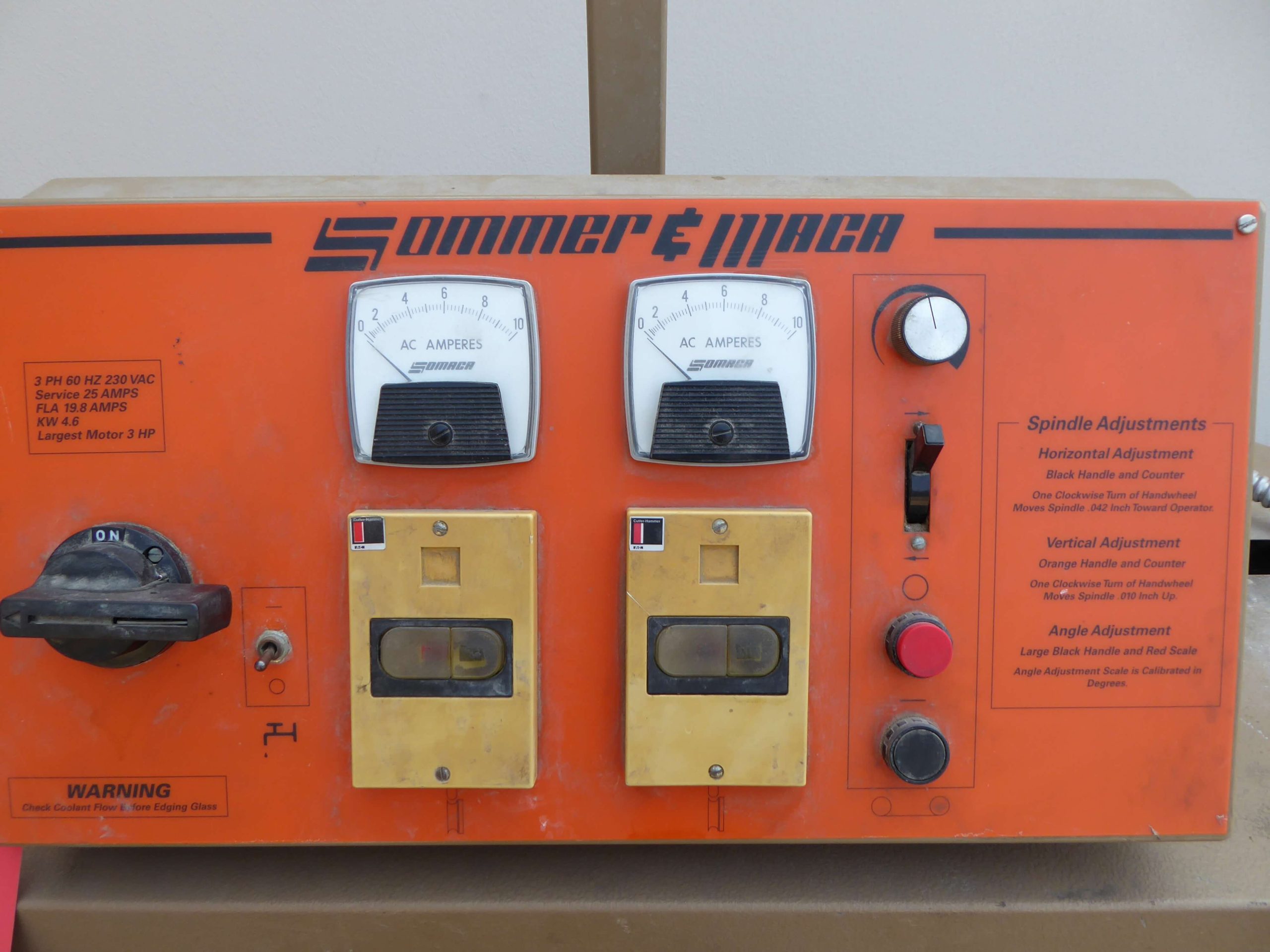 Sommer & Maca StraightLine Edging Machine M3920 Lanco Corporation