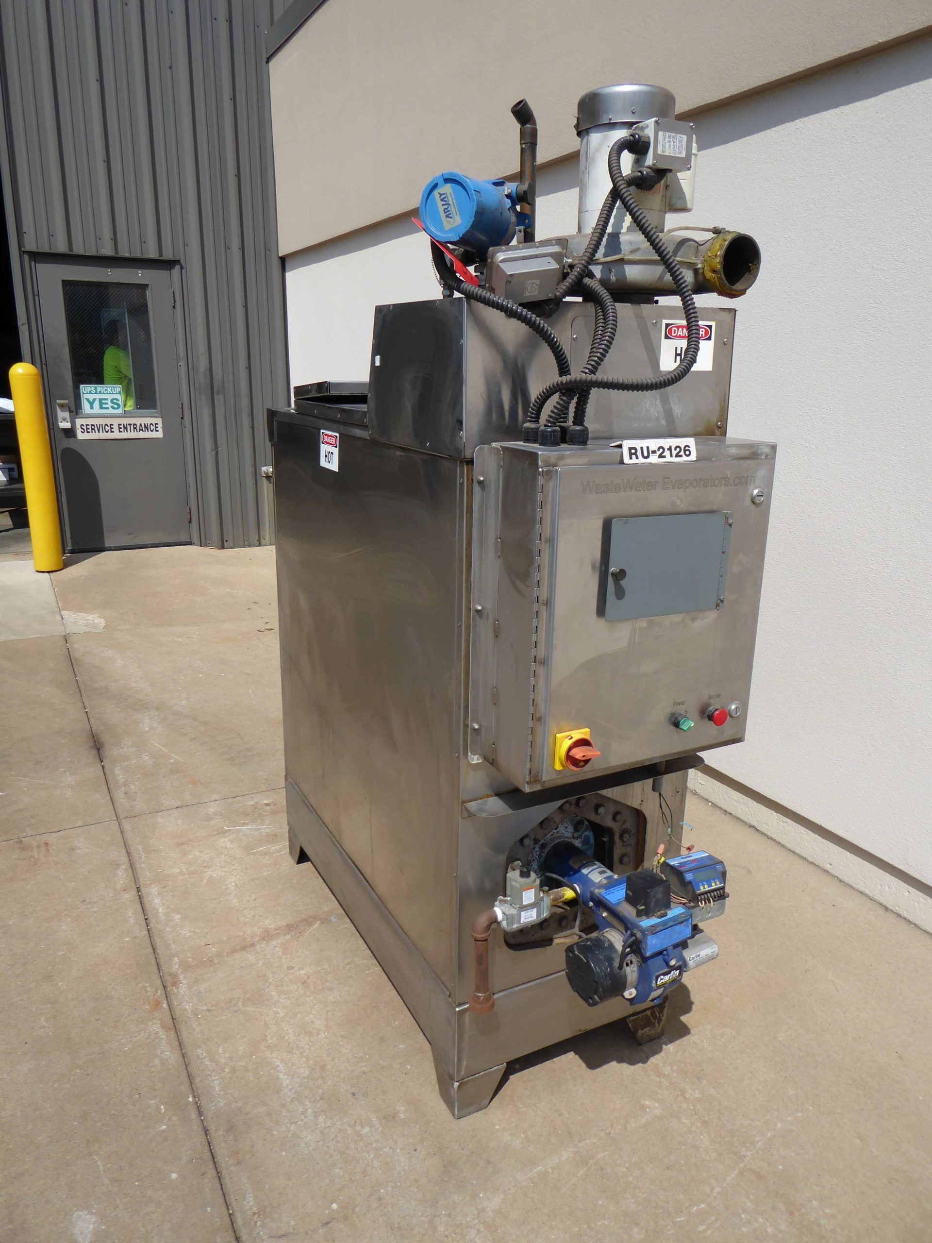 Waste Water Evaporators 18 GPH Evaporator RU2126 - Lanco Corporation ...