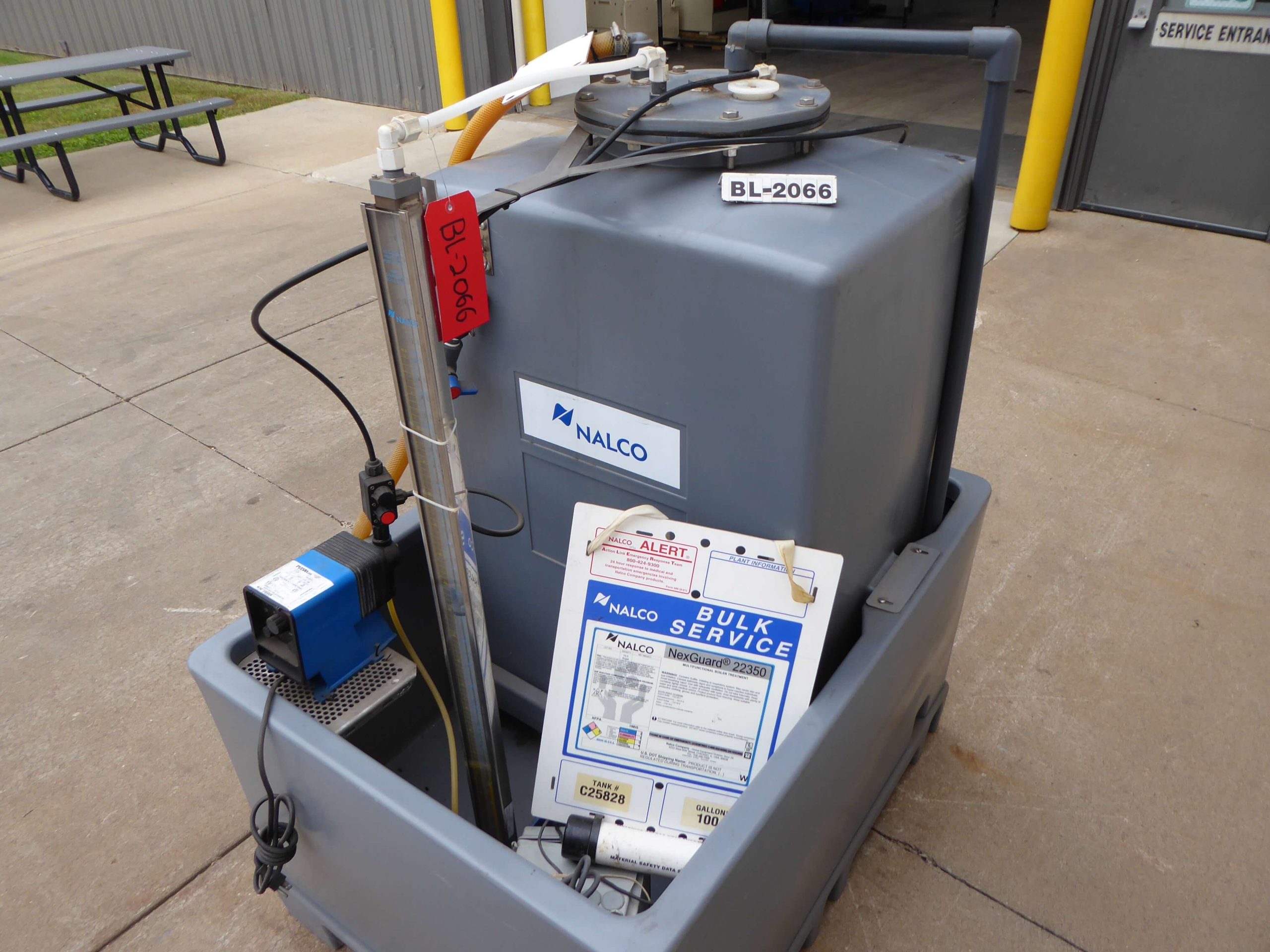 Nalco Boiler Feedwater Unit BL2066 Lanco Corporation Used