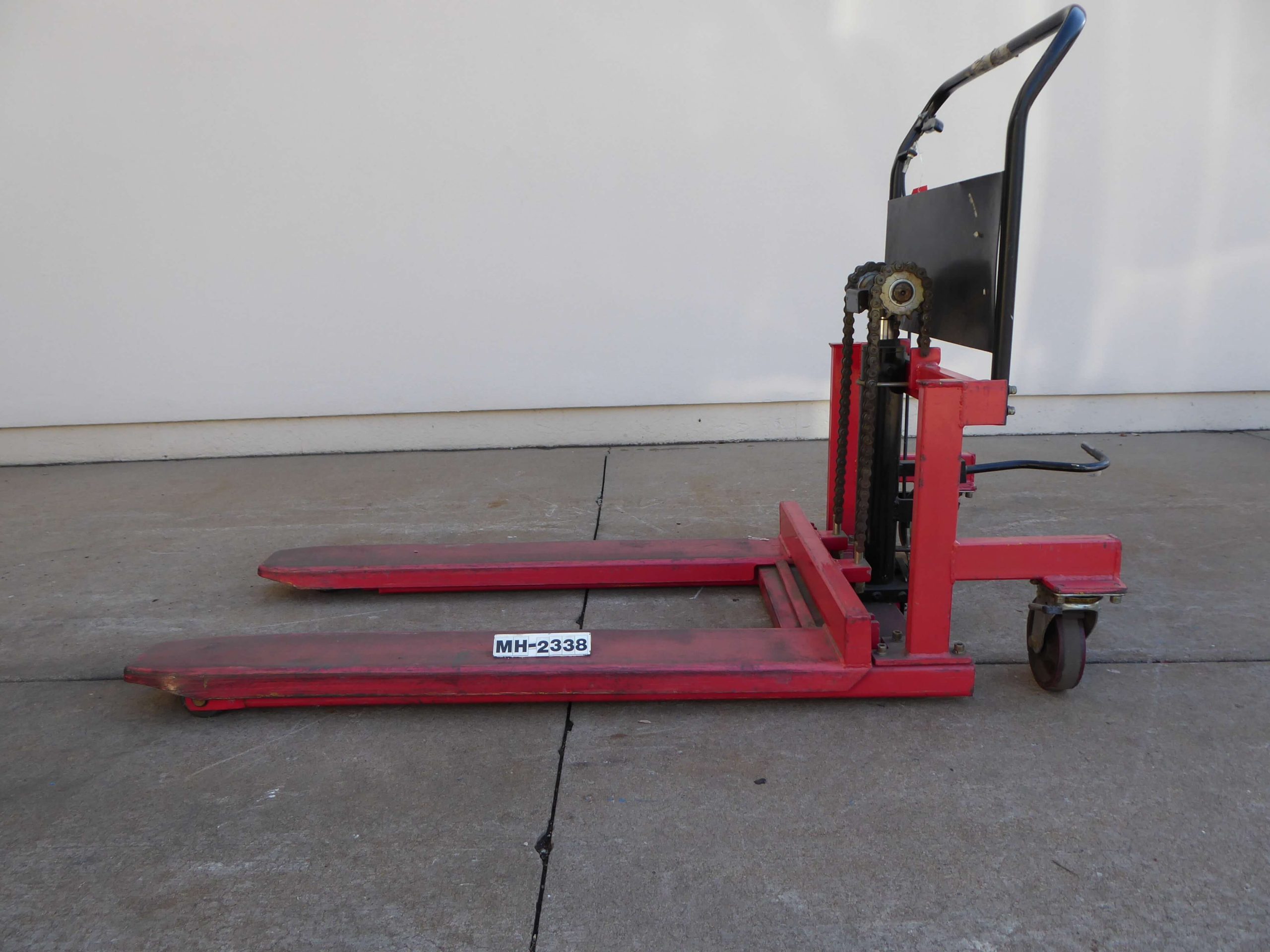 Dayton Manual High Lift Pallet Jack MH2338C Lanco Corporation Used