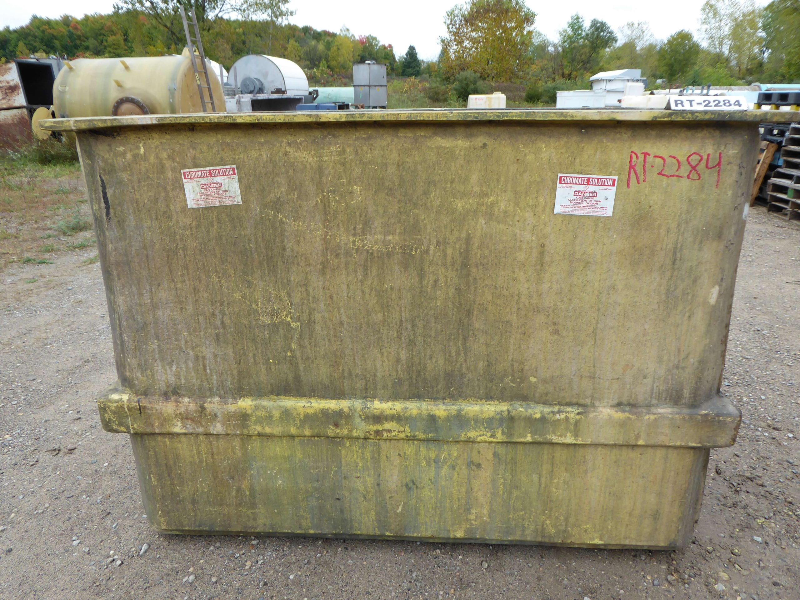 415 Gallon Fiberglass Rectangular Tank RT2284 - Lanco Corporation ...