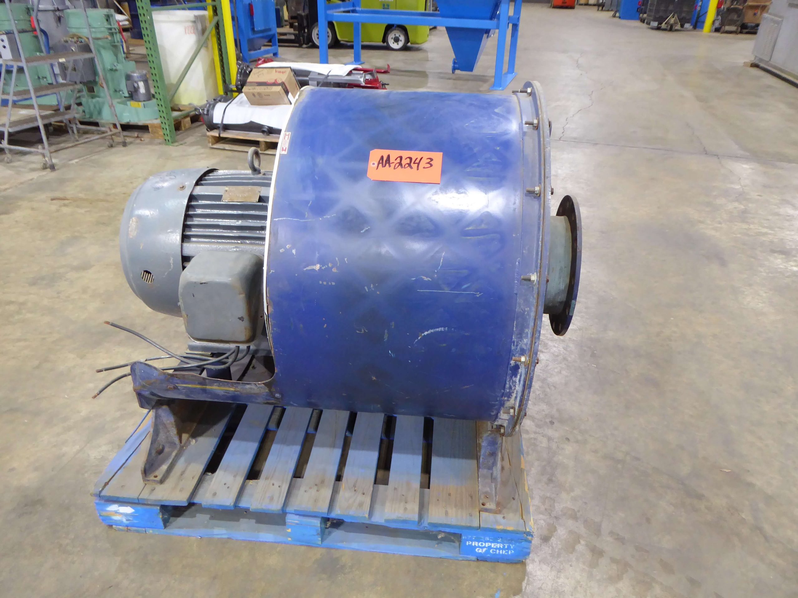 Spencer 60 HP Carbon Steel Air Agitation Blower AA2243 Lanco