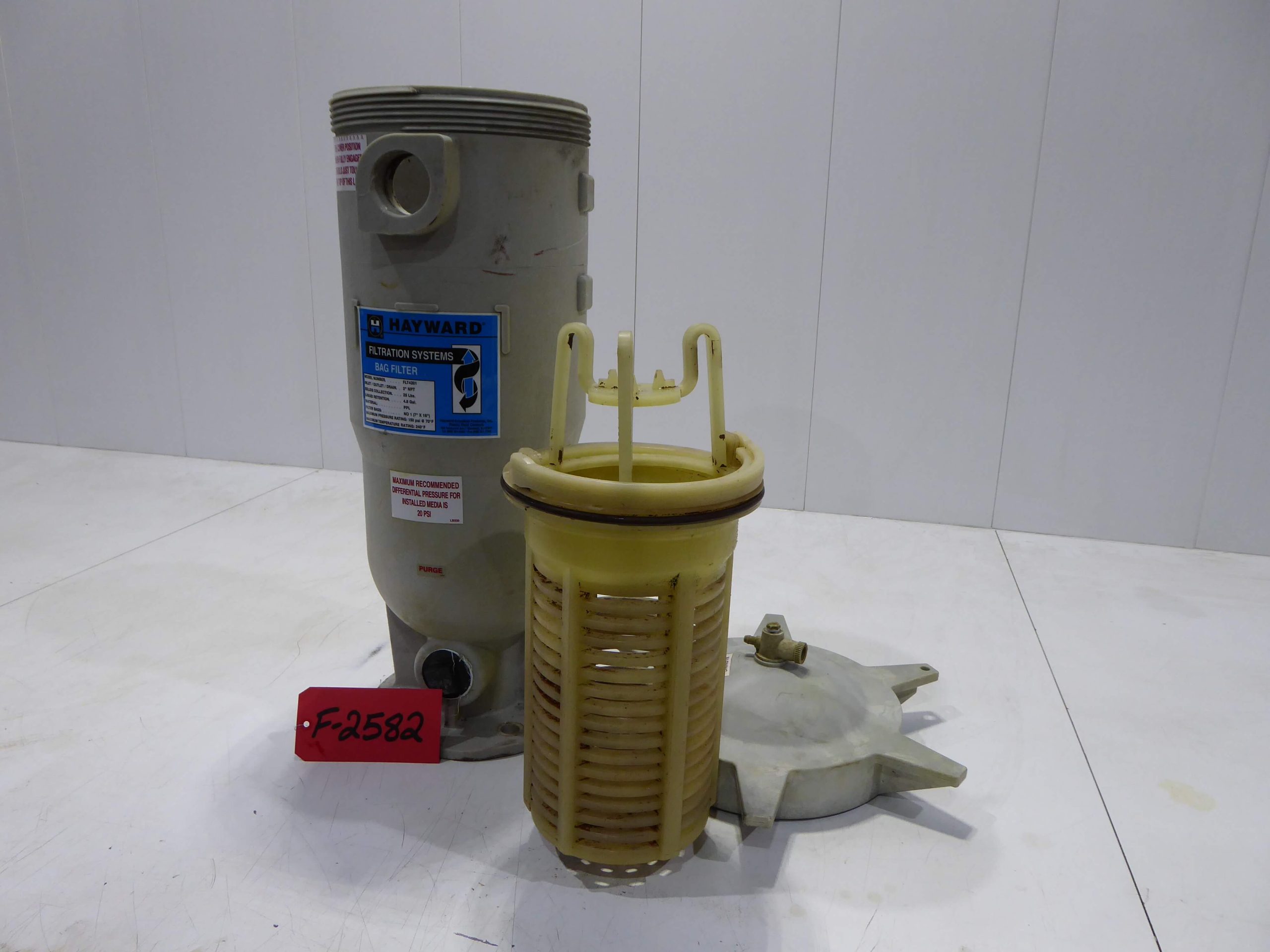 Hayward Bag Filter F2582 Lanco Corporation Used Industrial Equipment