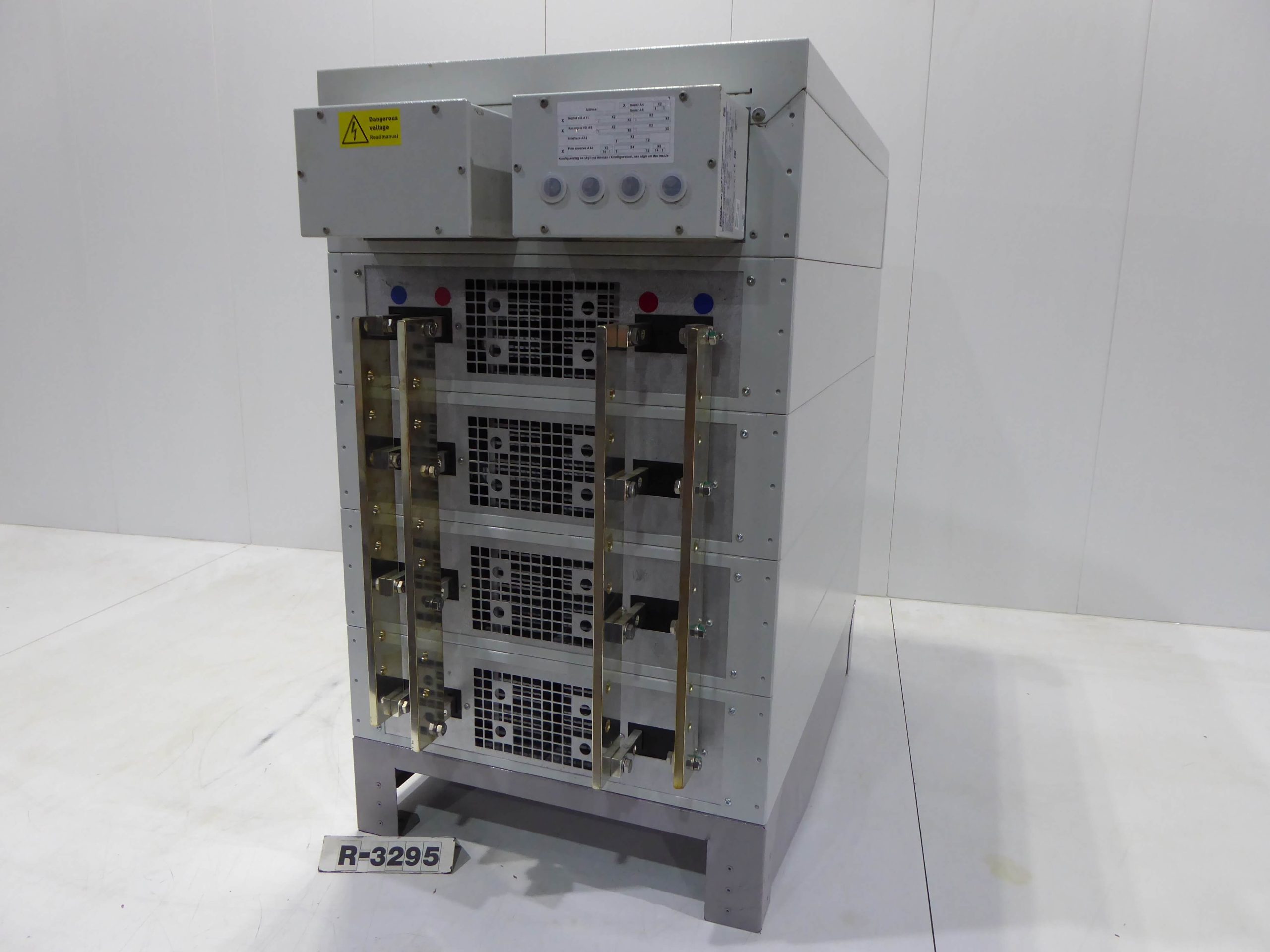 1000 Amp Dual Kraft Powercon 12 Volt Rectifier R3295 Lanco