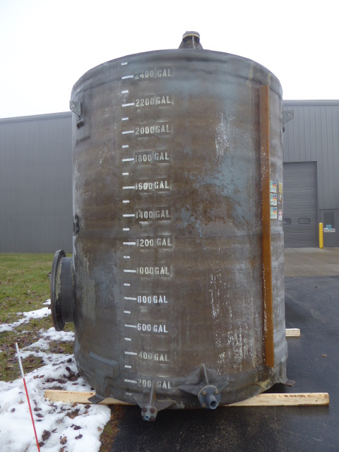 2500 Gallon Fiberglass Round Tank CT2833 - Lanco Corporation | Used ...