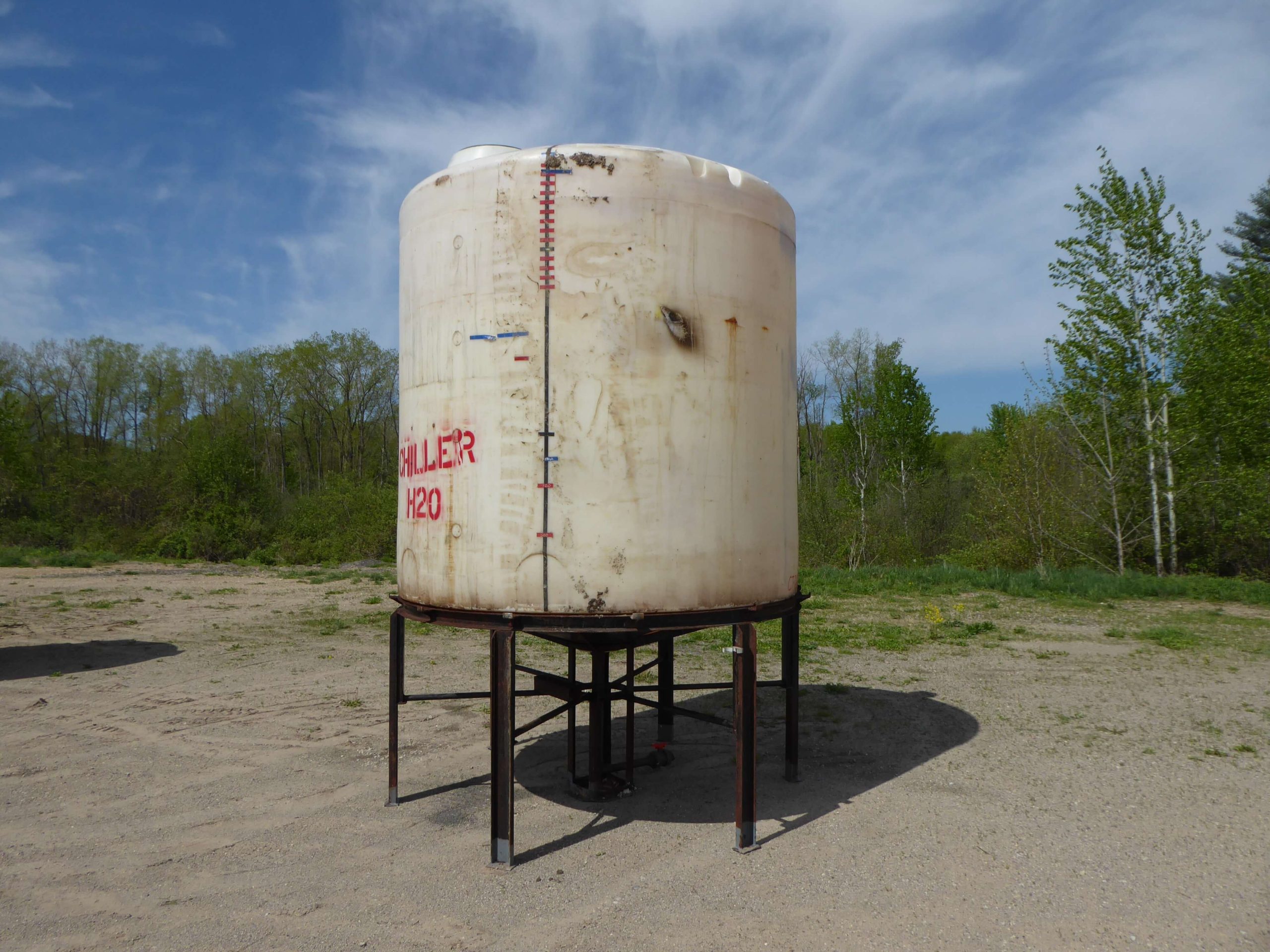 2500 Gallon Poly Round Tank CT2860 - Lanco Corporation | Used ...