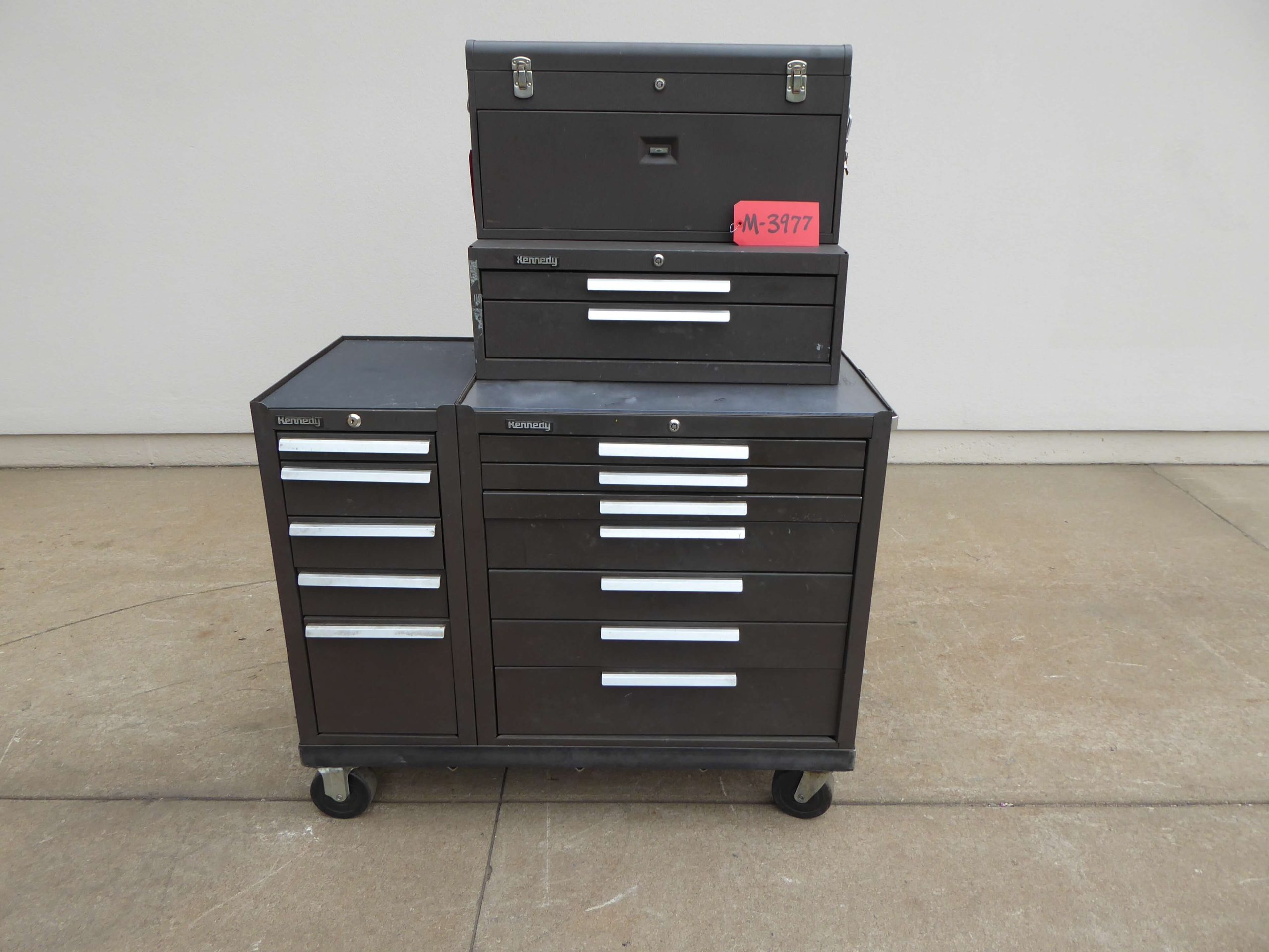 Kennedy Model 297-638009 Machinist Tool Box on Casters M3977