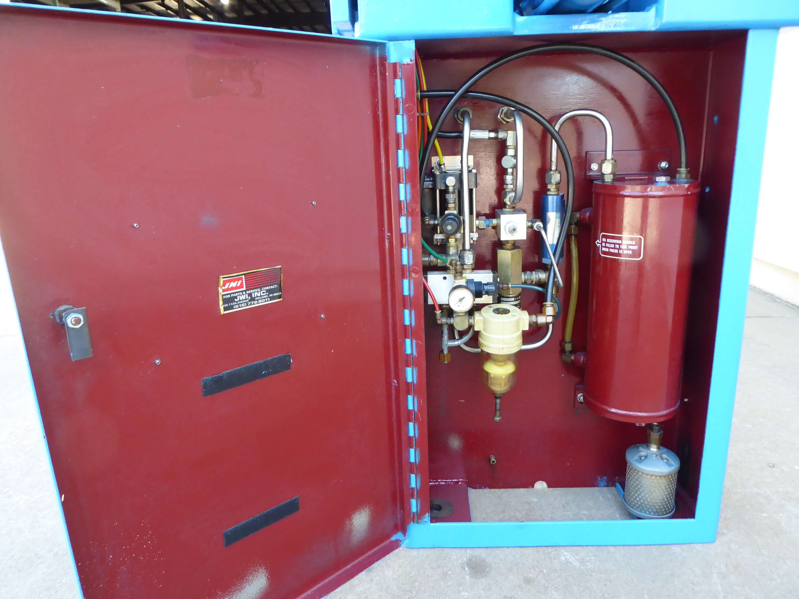 JWI 3 Cu' Air/Hydraulic Filter Press FP2563