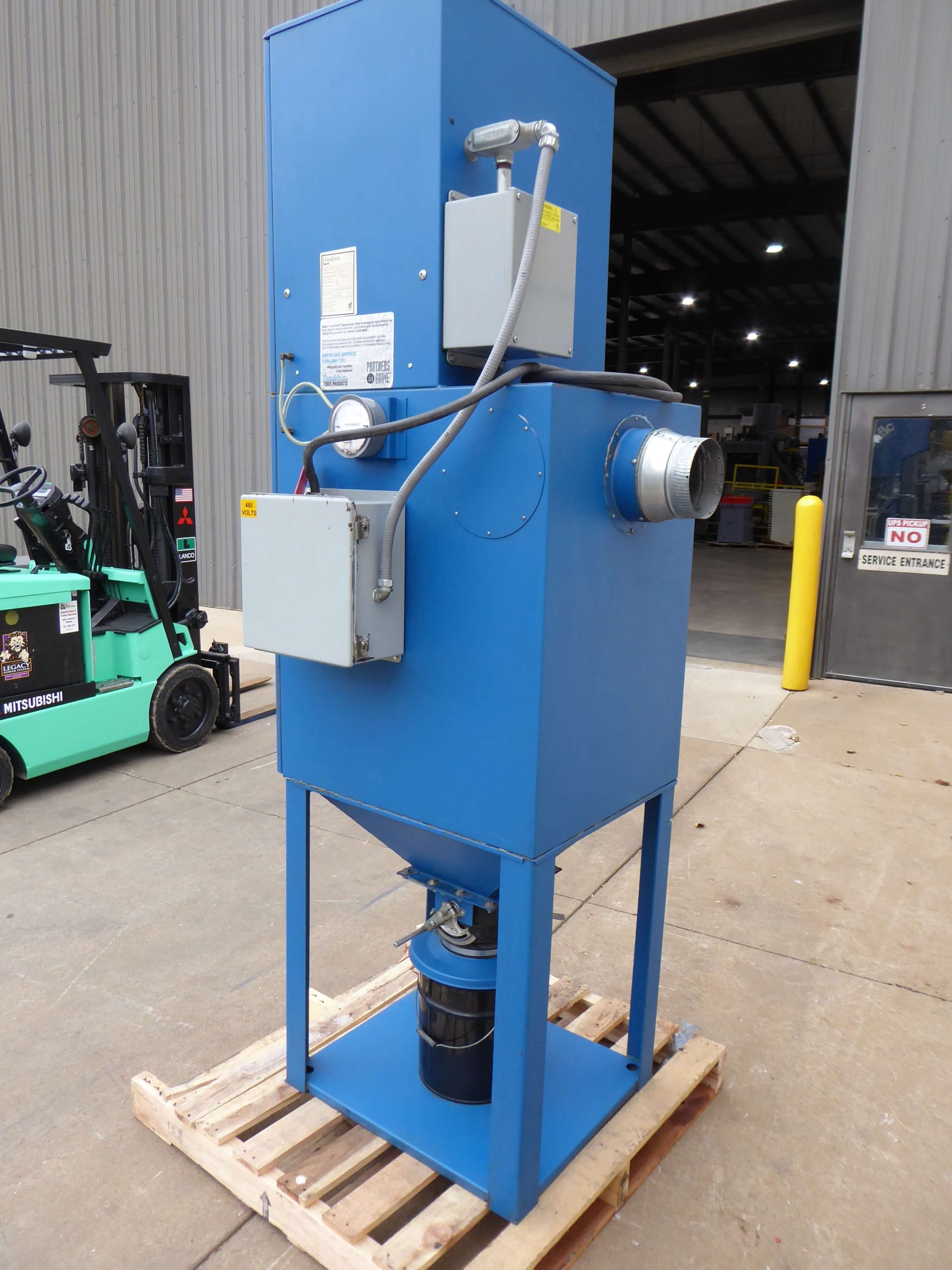 Donaldson Torit 1200 CFM Model Vibra Shake 1200 Dust Collector