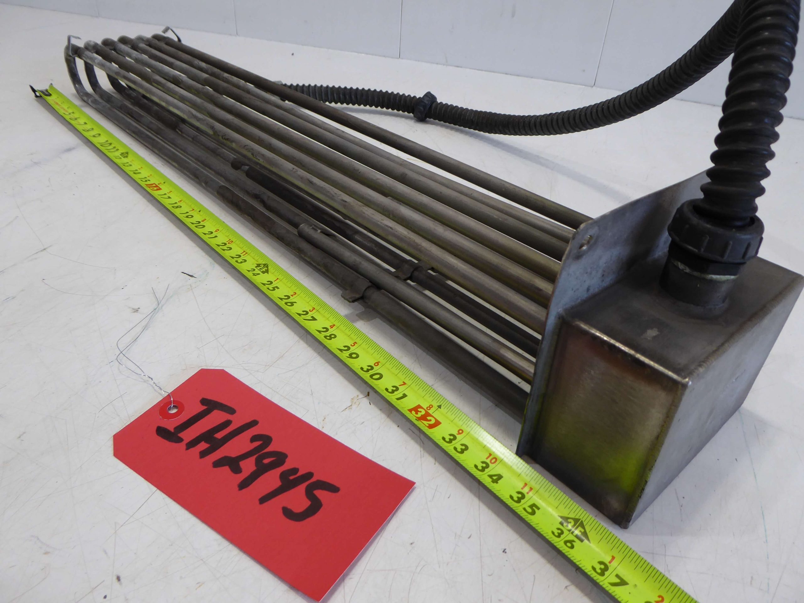 Process Technology 34"L Stainless Steel Immersion Heater IH2945 Lanco