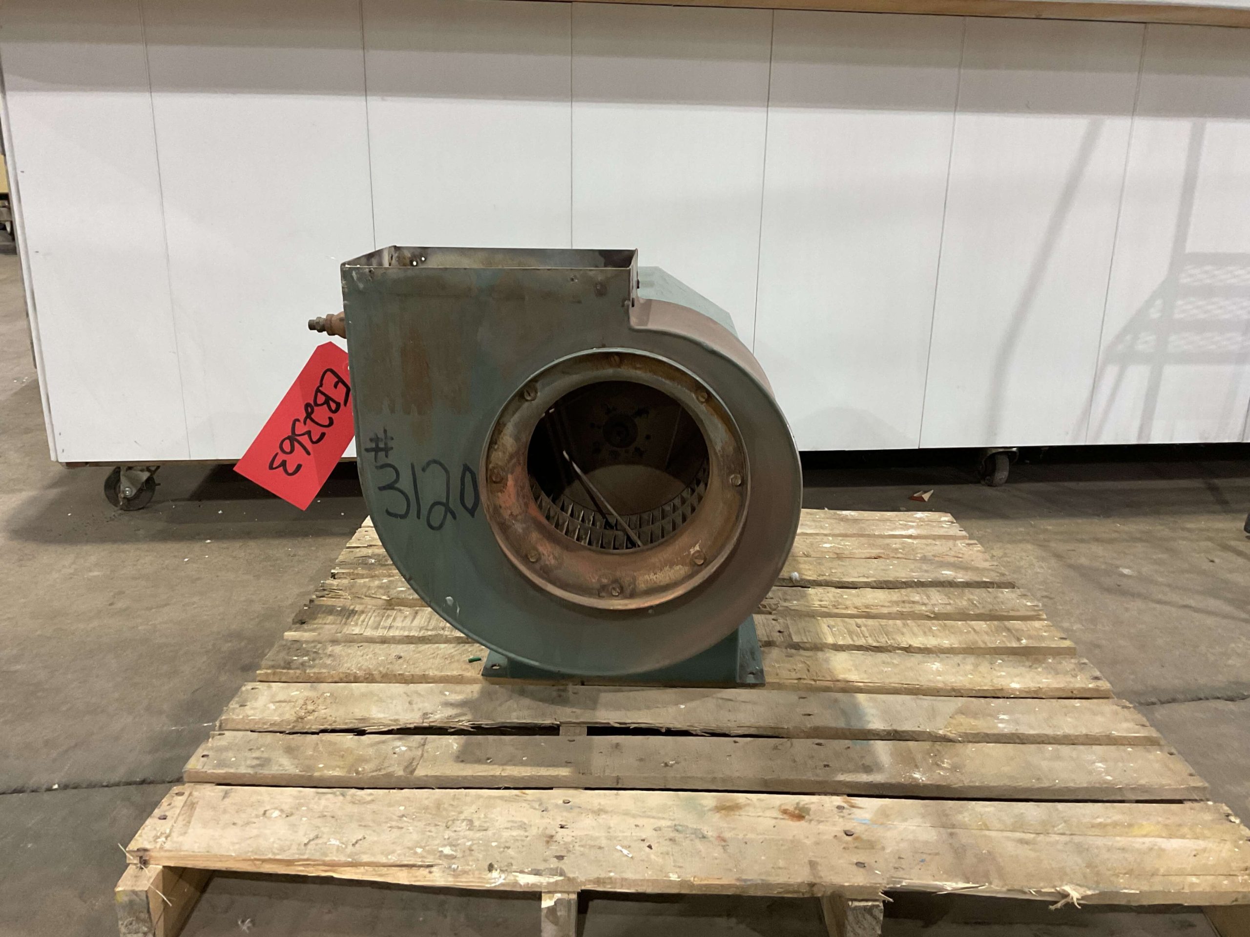 New York Blower .75 HP Steel Exhaust Blower EB2363 Lanco Corporation
