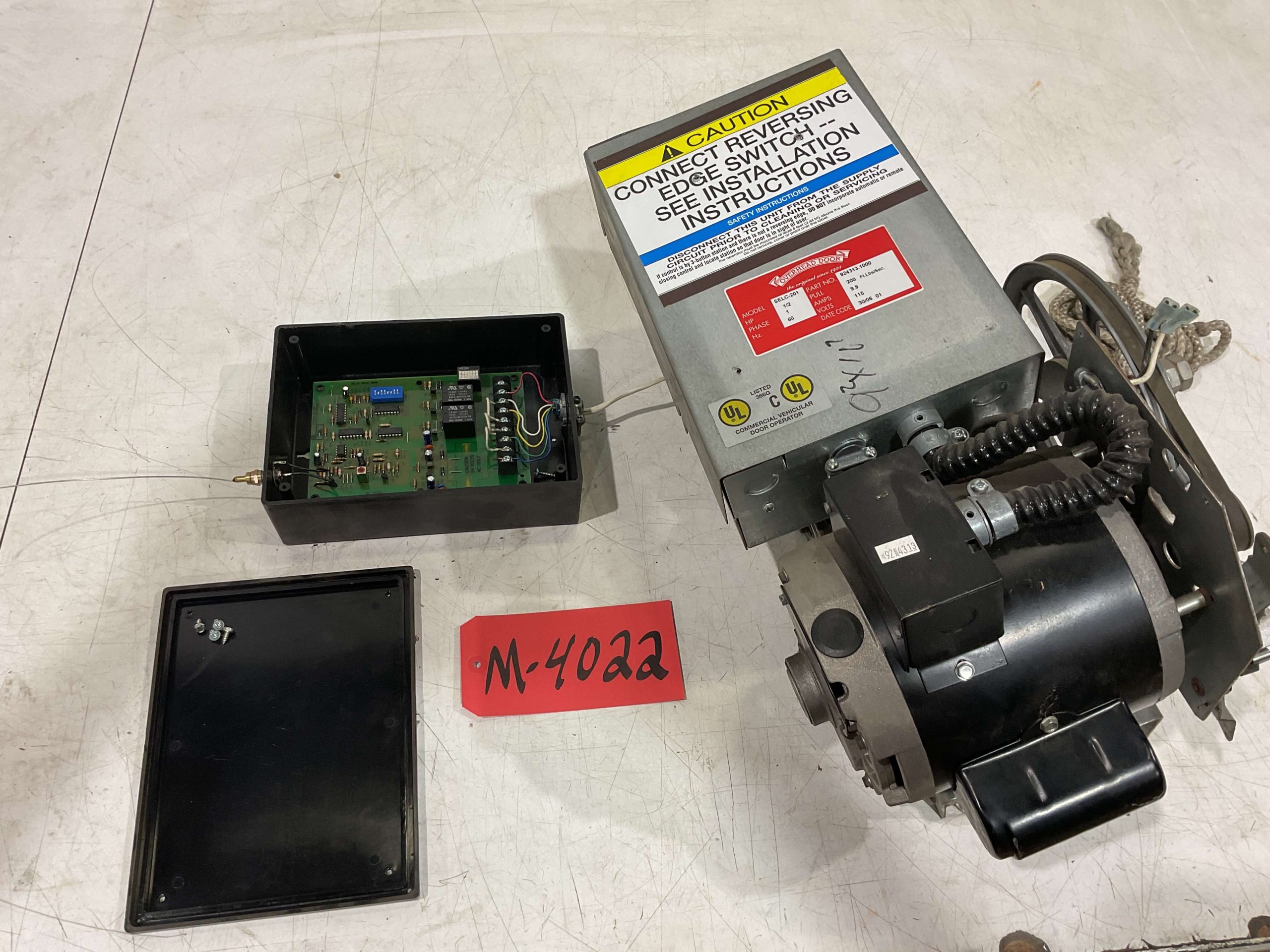 Overhead Door Co Model SELC-201 Industrial Door Opener M4022