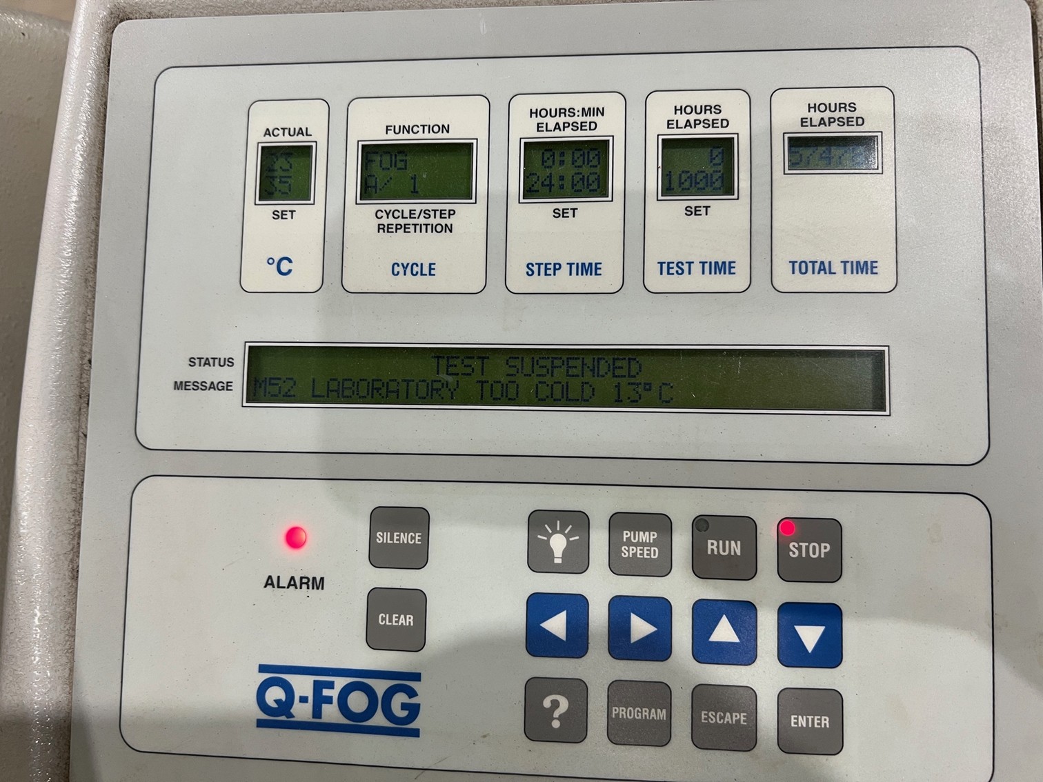 Q-Fog Model CCT Cyclic Corrosion Tester SS2736 - Lanco Corporation ...