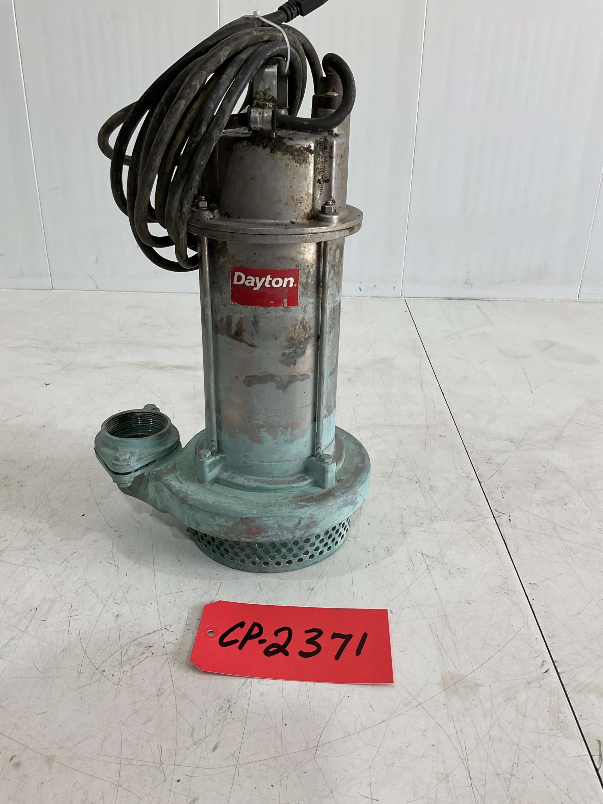 Dayton 1 HP 2" Inlet 2" Outlet Centrifugal Pump CP2371 - Lanco ...
