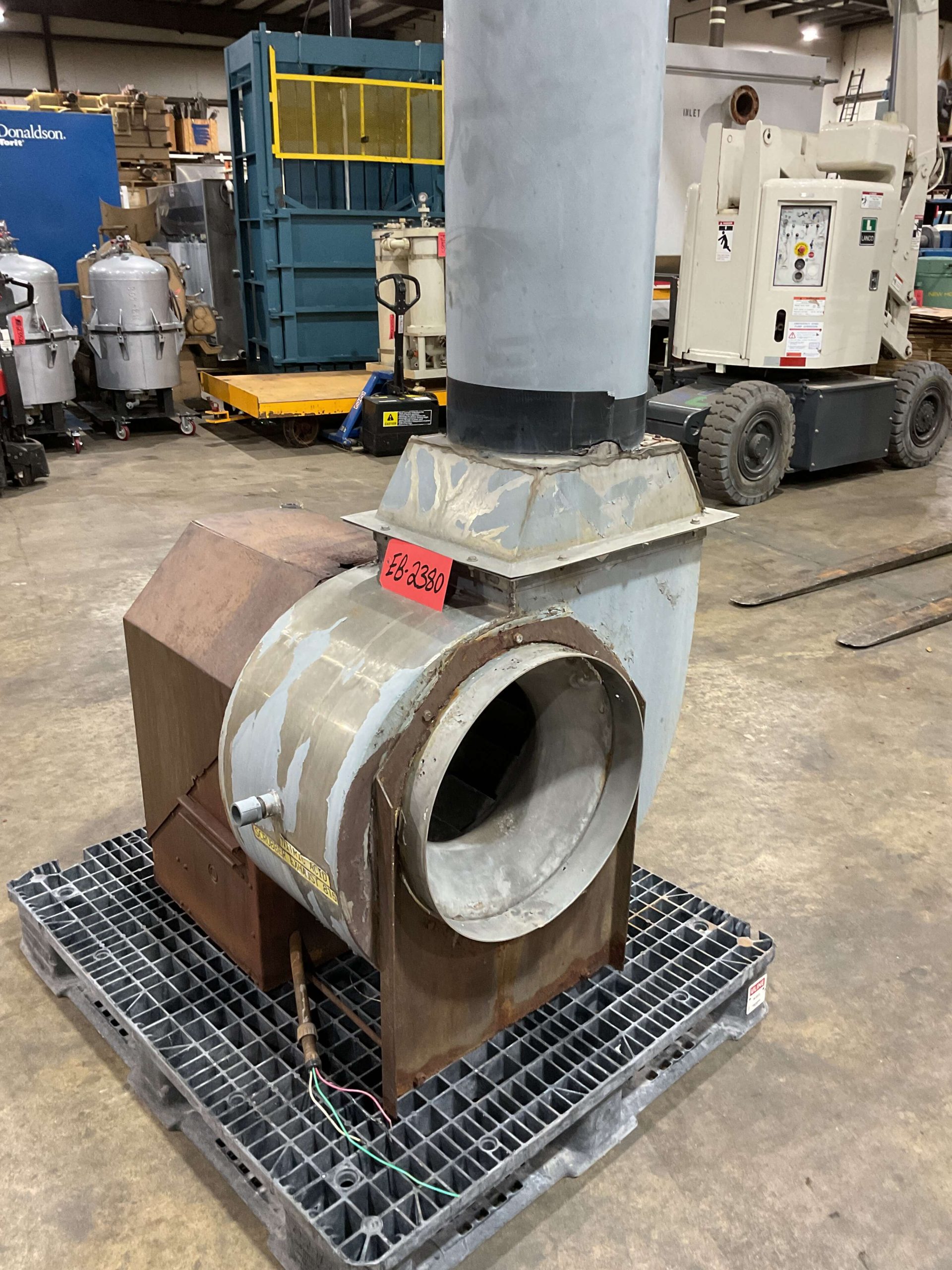 Dayton 600 CFM 1.5 HP Stainless Steel Exhaust Blower EB2380 - Lanco ...